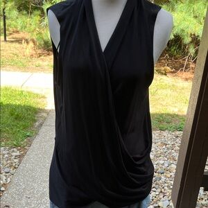 1. State Black Drape Tank Top